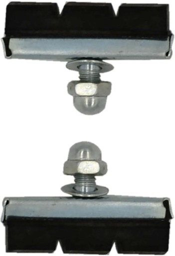 [BKSH28UHFWMRT2JA] Raleigh Multi Use Brake Blocks Brake Shoe (Black)