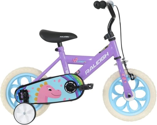[CYCHE5K4H2UYDTYB] Raleigh Candy 12 inch (Single Speed, Purple)