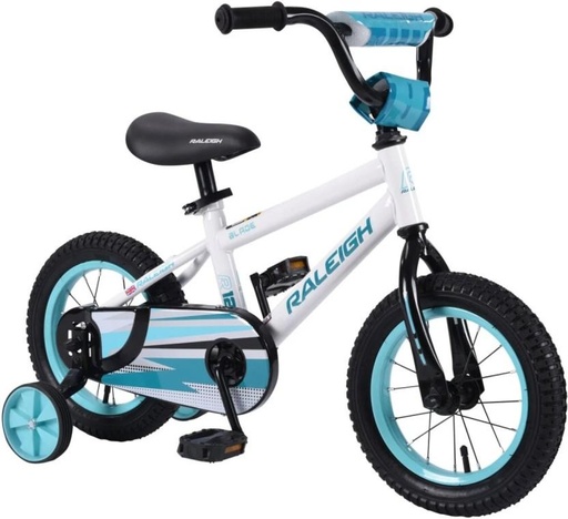 [CYCHE5KHGPAGHMCF] Raleigh Blade BMX 12 inch (Single Speed, Grey, Yellow)