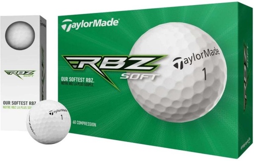 [BLLHFZU3DRA3QFW4] Taylormade Soft Golf Balls Golf Ball (Pack of 1, White)