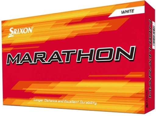[BLLHFZU3GBJUGKGH] Srixon Marathon Golf Balls Golf Ball (Pack of 1, White)