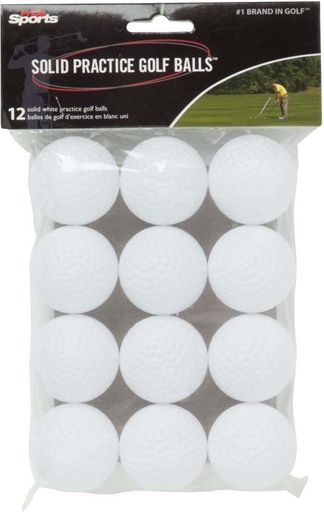 [BLLHFZU3VGCECVFM] Pride Solid Practice Golf Ball (Pack of 1, White)