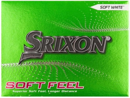 [BLLHFZU3WHR5GJWJ] Srixon Soft Feel Golf Balls Golf Ball (Pack of 1, White)