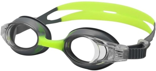 [GGSH27MZMAJEBQY6] Medley Youth Silicone Goggle Swimming Goggles (Silver)