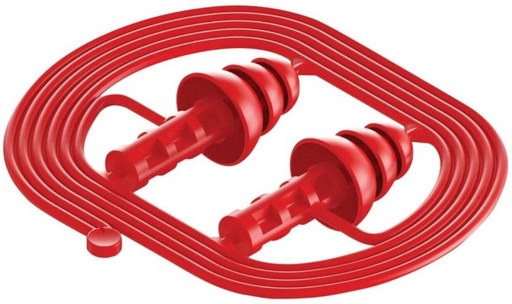[ENPH28V3KQHYWBPR] Tyson Foam Earplug Ear Plug (Red)
