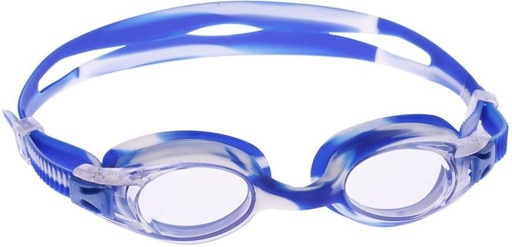 [GGSH27MZGTFEXEV6] Medley Youth Silicone Goggle Swimming Goggles (Blue)