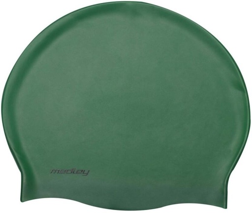 [SWCH25B6VJPPEE4U] Medley Swim Cap Swimming Cap (Green, Pack of 1 x Medley Silicone Cap Green)