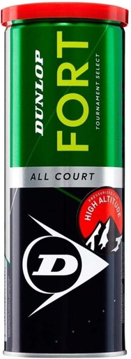 [BLLHFZU3JFGGAWHX] Dunlop Fort 3 All Court Tennis Ball Tennis Ball (Pack of 1, Multicolor)