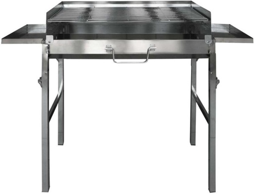 [BGLHFZWUWCYTDZYP] Megamaster Portable Stainless Steel Braai Charcoal Braai