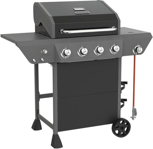 [BGLH7RPXSSTMHUV4] Megamaster Onyx 4 Burner Gas Braai Gas Braai