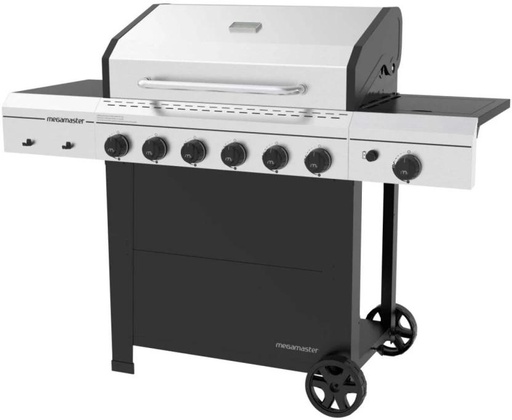 [BGLHFZWUC9HTUWSS] Megamaster Origin 6 Burner Gas Braai