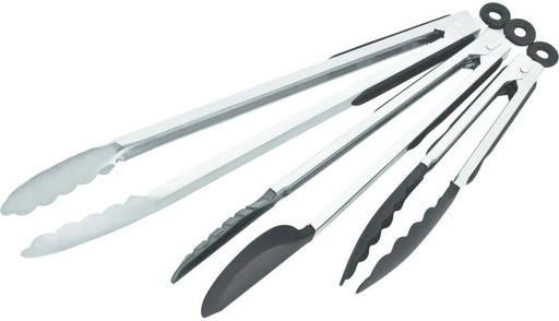 [TNGH27PUFYKZ8BYW] Chef'S Kitchen Tong Set 0 mm Utility Tong Set (Pack of 1)