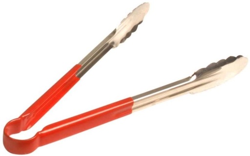 [TNGH4YRWNHYMSGMG] Chef & Co Utility Tong 100 mm Utility Tongs (Pack of 1)