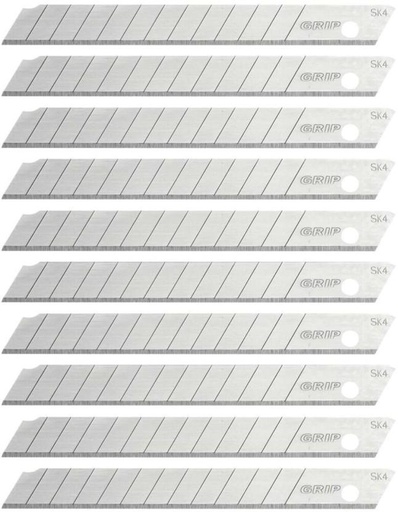[KNTH7UXWJ6HTB44V] Grip 9MM Snap Off Blade (Silver)