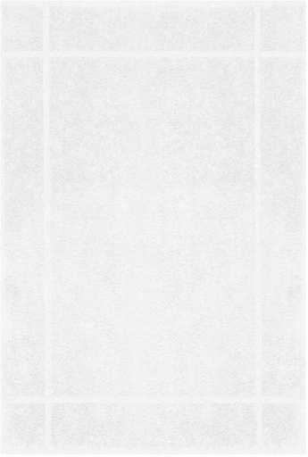 [BTWH4U4APF48XDGH] Glodina Marathon Bath Mat Cotton Bath Towel (White, 75 cm x 50 cm)