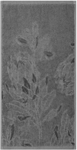 [BTWH4U4AMSEGDZFM] Glodina Kirstenbosch Guest Towel Cotton Guest Towel (Grey, 50 cm x 30 cm)