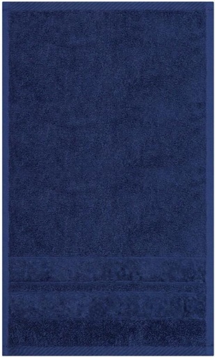 [BTWH4U4AAJY3ZM58] Glodina Zero Twist Hand Towel Cotton Hand Towel (Navy, 90 cm x 50 cm)
