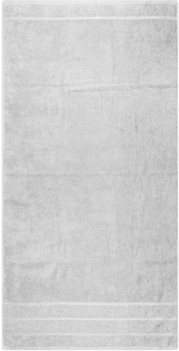 [BTWHFRWWZS3CNPHB] Colibri Capri Bath Towel Cotton Bath Towel (Silver, 17 inch x 9.2 inch)