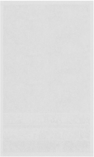 [BTWH4U4ACMJWAZEH] Glodina Zero Twist Hand Towel Cotton Hand Towel (White, 90 cm x 50 cm)