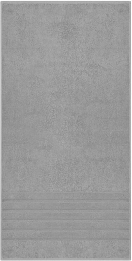[BTWH4U4AFRNE7BMS] Glodina Zero Twist Bath Towel Cotton Bath Towel (Grey, 130 cm x 70 cm)