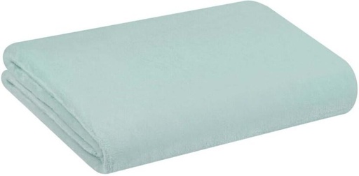 [BTWHD2JH5JGSUYZZ] Home Living Plush Coral Flannel Throw Towel Cotton Bath Towel (Whispering Blue, 240 cm x 210 cm)