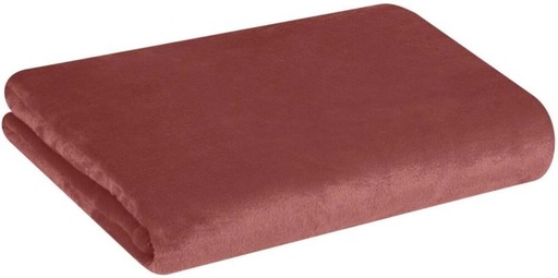 [BTWHD2JHFRJB9ZYQ] Home Living Plush Coral Flannel Throw Towel Cotton Bath Towel (Apple Butter Maroon, 240 cm x 210 cm)