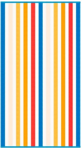 [BTWH4U4AWXTDHZFD] Home Living Velour Beach Towel Cotton Beach Towel (Multicolour, 17.7 inch x 9.8 inch)