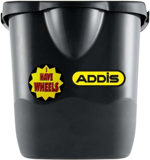 [BKTH2GN966ZAM377] Addis 15 L Plastic Bucket (Black)