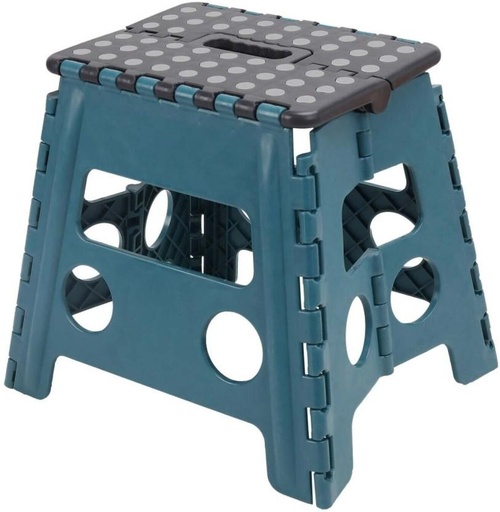 [STOH7TZKRG9Q5ZPF] Camp Master 32.5cm Foldable Stool (Green, Black, Pre-assembled)