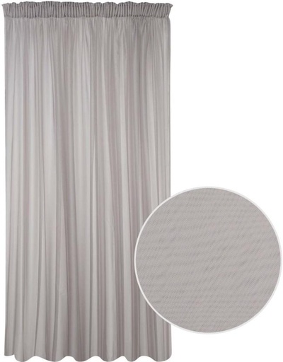 [CRTHFXH6BZGCHTF4] Classic Collection 290 cm (10 ft) Polyester Semi Transparent Window Curtain (Plain, Grey)