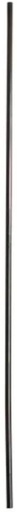 [CUAH4U2488Z2ZDZH] Rufflette Brown Curtain Rods (250 cm x 6 cm) (Pack of 1)