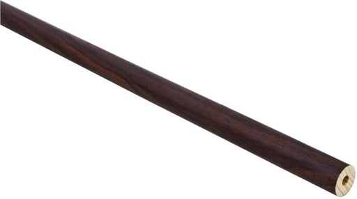 [CUAH4U24U3MRVN84] Finishing Touches Brown Curtain Rods (300 cm x 3.4 cm) (Pack of 1)