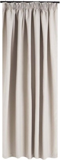 [CRTH7JZXDTFPMAGS] Classic Collection 230 cm (8 ft) Polyester Blackout Door Curtain (Plain, White)