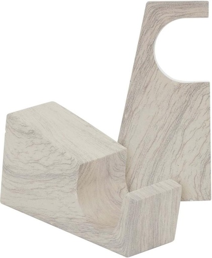 [CUAH4U24YDY7UP2N] Finishing Touches Beige Rod Rail Bracket (90 cm x 4 cm) (Pack of 1)