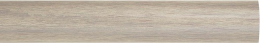 [CUAH4U24TB7CFCUJ] Finishing Touches Beige Curtain Rods (250 cm x 3.4 cm) (Pack of 1)