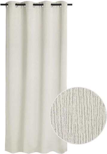 [CRTHFXH6KF4FZFHR] Design Collection 225 cm (7 ft) Polyester Semi Transparent Window Curtain (Solid, Beige)