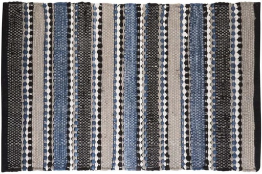 [CRGH2YYBGBZF7DRT] Home Living Cotton Rectangle Shape Carpet (45 cm x 30 cm, Multicolour)