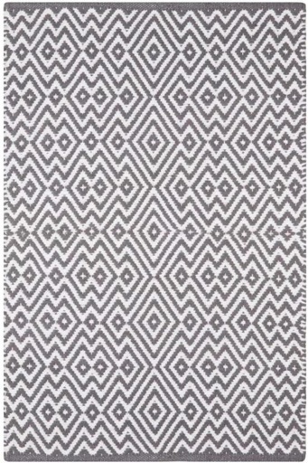 [CRGH2YYBSVZNNFJZ] Home Living Cotton Rectangle Shape Carpet (60 cm x 30 cm, Grey)