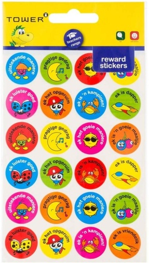 [STIH25B5YYG9K3SU] Tower 0.203 m Behaviour Stickers Non-reusable Sticker (Pack of 1)