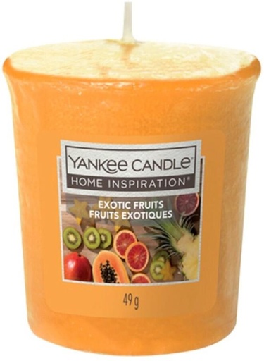 [CNDHFXH6H7ZYVMH7] Yankee Votive Candle (Orange, Pack of 1)