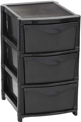 [STBH2YYUBHPMHKZM] Contour Housewares Storage Set Storage Box (Multicolor)