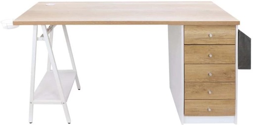 [OSTHFZYQ7RTK6RGG] Everfurn FD-OD-61 Multipurpose Table (Finish Colour - Beige, DIY(Do-It-Yourself))