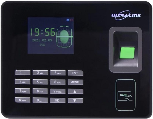 [BODH29JYE4PJYMGD] Ultra Link Biometric Fingerprint Attendance System Time & Attendance (Card, Face, Fingerprint Identification)