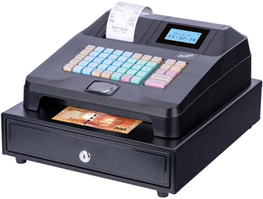 [CRRH9SYBHMFWQBFS] Pacific ER-308UV-BK Table Top Cash Register (LED Screen)