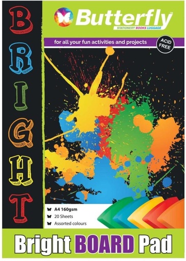 [PPRH4YSJGPZVVFAU] Butterfly A4 160 gsm Bond Paper (Set of 1, Multicolour)
