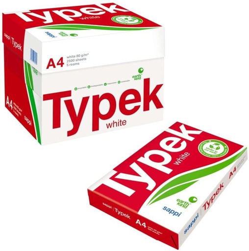 [PPRH22666RSVB9PU] Typek A4 80 gsm Copy Paper (Set of 1, White)