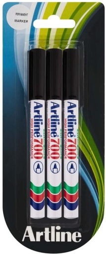 [MHRHFXKPBUAZVENP] Artline 700 Perm Marker (Black)