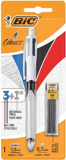 [PENH27QZ7GHDFNEE] Bic Criterium Mechanical Pencil (Multicolor)