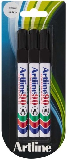 [MHRHFXKPDVDHTVKA] Artline 90 Perm Marker (Black)
