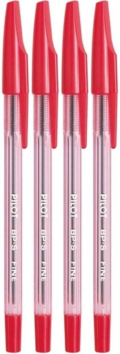 [PENH27QZFAMQHFUZ] Pilot BP-S Ball Pen (Pack of 3, Red)